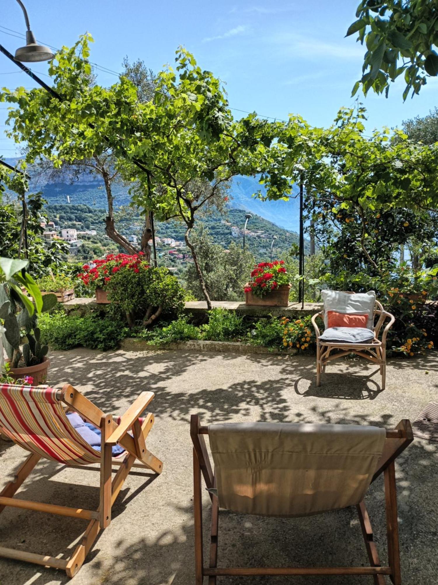Amalfi Coast, Positano, Sorrento, Capri, Garden, Villa Carcara Colli di Fontanelle Ngoại thất bức ảnh